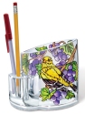 Amia 5758 Grapevine Goldfinch Pencil Holder