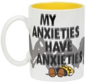 Peanuts by Department 56 6002590 My Anxieties Mug