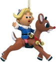 Rudolph by Department 56 6010975 Rudolph and Hermey Ornament
