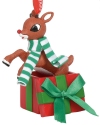 Rudolph by Department 56 6011028 Rudolph Jumping Ornament