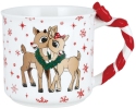 Rudolph by Department 56 6013478N Rudolph And Clarice Mug