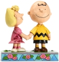 Jim Shore Peanuts 6005949 Charlie Brown and Sally Figurine