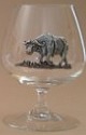 Makoulpa BGL002 Buffalo Brandy Glass