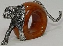 Makoulpa SERW0035 Cheetah Wooden Napkin Ring